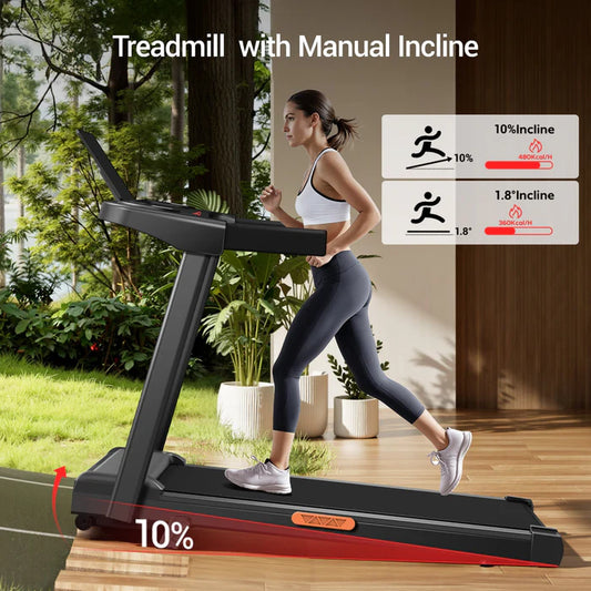 Umay SF10 Tapis de course pliable avec inclinaison de 10%/15% et vitesse maximale de 12 km/h